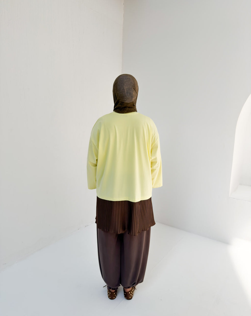 Flow-Tee Top – Butter Yellow