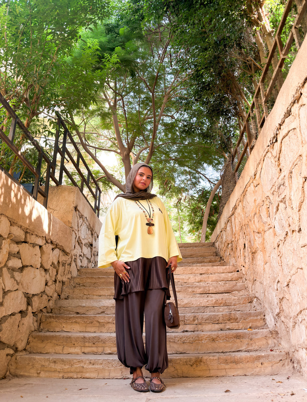 Flow-Tee Top – Butter Yellow