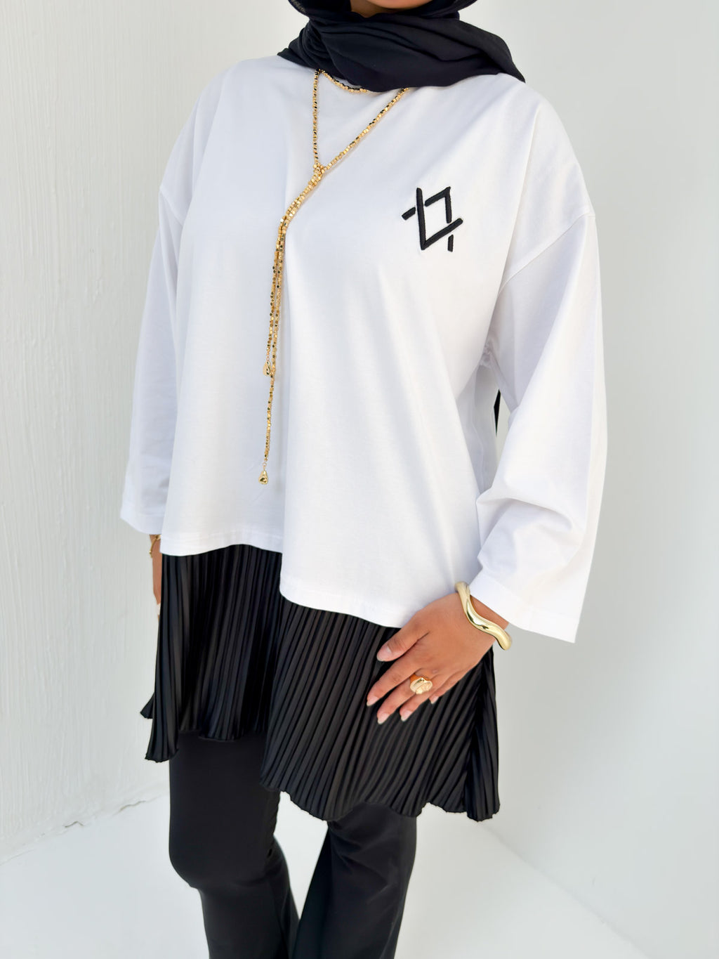 Flow-Tee Top – White