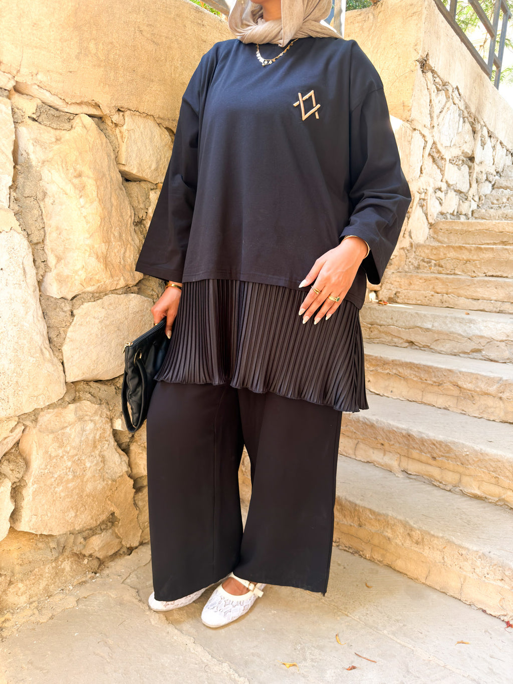 Flow-Tee Top – Black